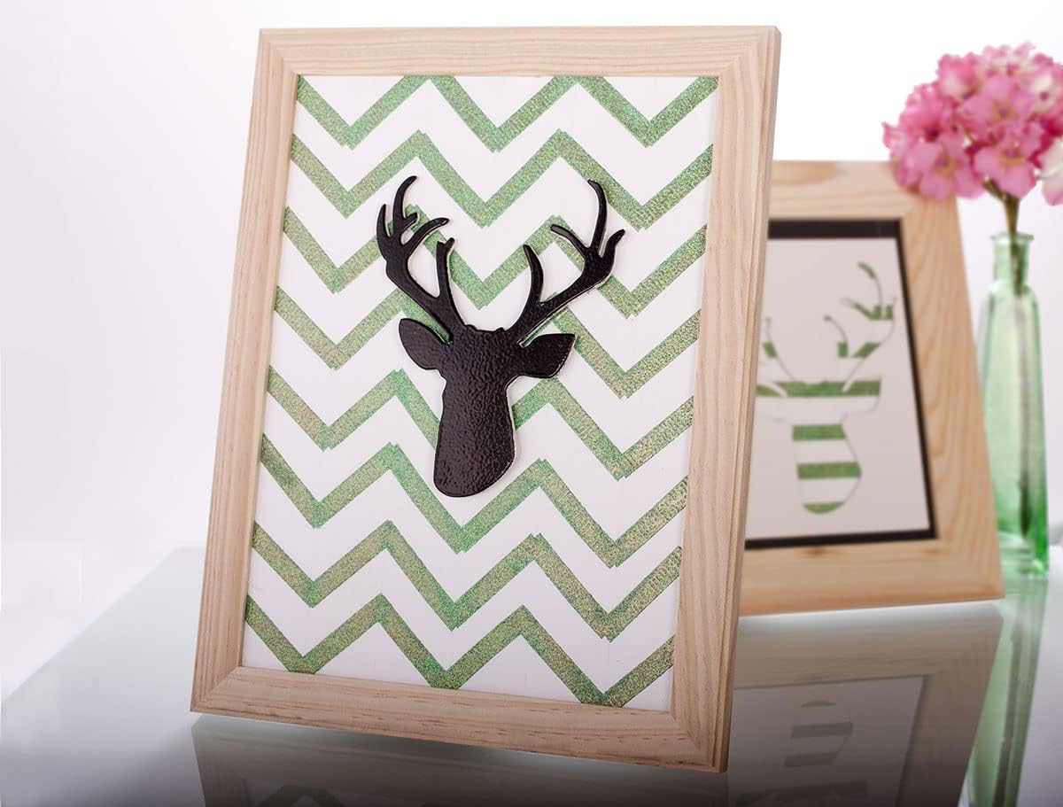 Solid Pine Wood Frame With Molding 9X13Cm.