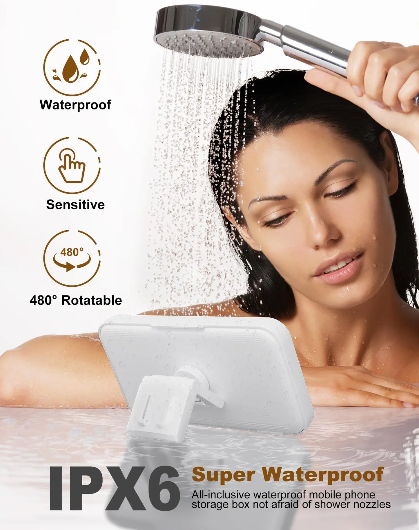 Waterproof Shower Phonecase