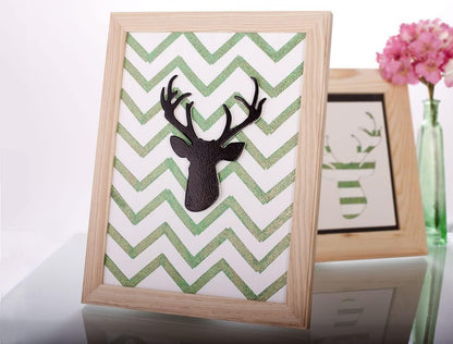 Solid Pine Wood Frame With Molding 9X13Cm.